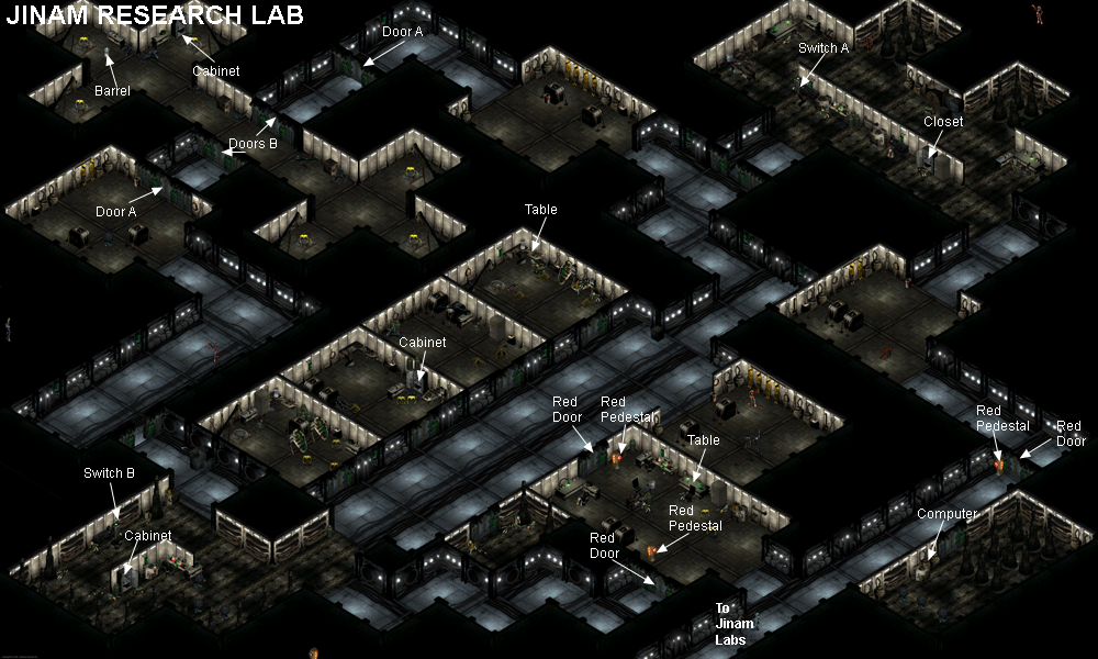 Jinam Research Lab Map